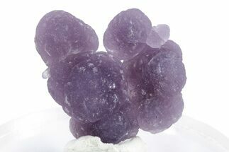Purple, Sparkly Botryoidal Grape Agate - Indonesia #256453