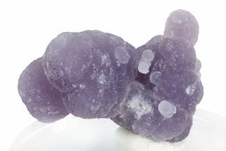 Purple, Sparkly Botryoidal Grape Agate - Indonesia #256454