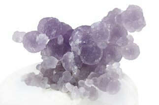 Purple, Sparkly Botryoidal Grape Agate - Indonesia #256487