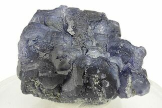 Purple Cube-Dodecahedron Fluorite Crystal - China #257579