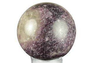 Deep Purple Lepidolite Sphere - Madagascar #258143