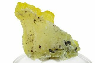 Lemon-Yellow Brucite - Balochistan, Pakistan #258510