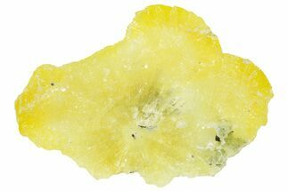 Lemon-Yellow Brucite - Balochistan, Pakistan #258542