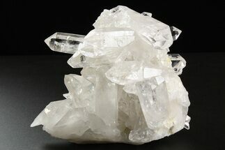 Clear Quartz Crystal Cluster - Brazil #258910