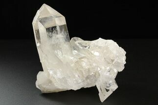 Clear Quartz Crystal Cluster - Brazil #258930