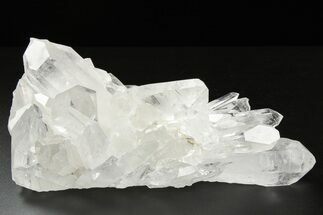 Clear Quartz Crystal Cluster - Brazil #258932