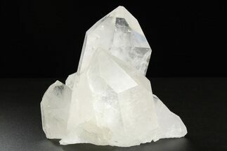 Clear Quartz Crystal Cluster - Brazil #258934