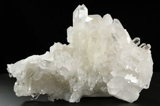 Clear Quartz Crystal Cluster - Brazil #259249