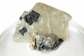 Cerussite Crystals on Galena - Morocco #259028