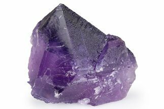 Deep Purple Cubic Fluorite Crystal Cluster - Cave-In-Rock #260208