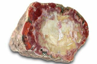 Colorful, Polished Petrified Wood Section - Texas #260847