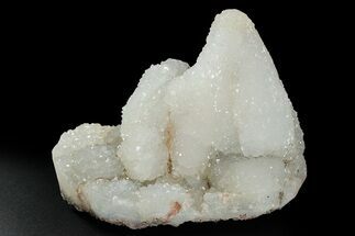 Sparkling Quartz Chalcedony After Scalenohedral Calcite - India #262060
