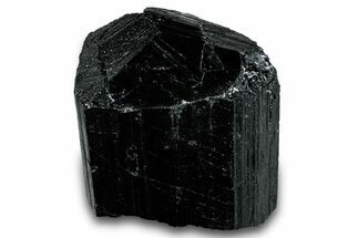 Terminated Black Tourmaline (Schorl) Crystal - Madagascar #261757