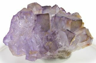 Purple Cubic Fluorite Crystal - Morocco #261709