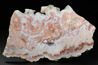 Polished Cotton Candy Agate Slab - Mexico #263866
