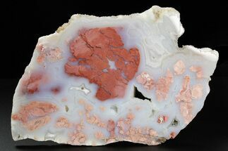 Polished Cotton Candy Agate Slab - Mexico #263870