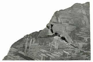 Etched Seymchan Meteorite Slice ( g) - Russia #264992