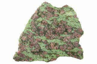 Pyrope, Forsterite, Diopside & Omphacite Slice - Norway #265169