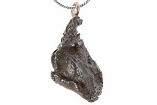 Sikhote-Alin Iron Meteorite Pendant (Necklace) #264417