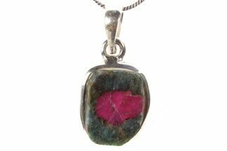 Ruby in Kyanite Pendant (Necklace) - Sterling Silver #265237