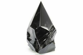 Free-Standing Polished Obsidian Point - Mexico #265388