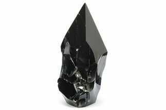 Free-Standing Polished Obsidian Point - Mexico #265394