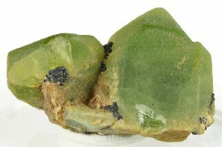 Green Olivine Peridot Crystals - Pakistan #266972