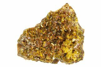 Golden Translucent Mimetite Crystal Cluster - Thailand #266306