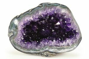 4.75 Sparkly, Purple Amethyst Geode - Uruguay (#276824) For Sale