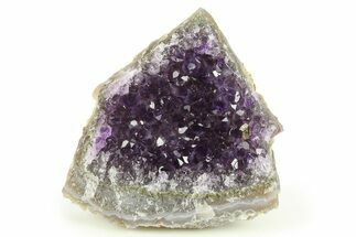 Sparkling Purple Amethyst Crystal Cluster - Uruguay #276260