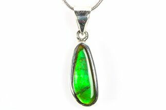 Stunning Ammolite Pendant (Necklace) - Sterling Silver #278382