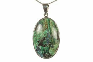 Fuchsite Pendant (Necklace) - Sterling Silver #279405