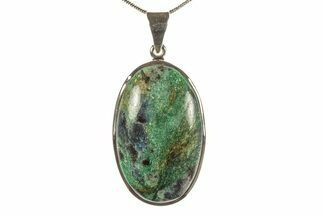 Sparkly Fuchsite Pendant (Necklace) - Sterling Silver #279412