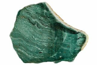 Polished Green Magneprase Slab - Western Australia #279750