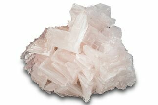 Pink Halite Crystal Cluster - Trona, California #279786
