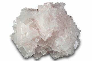 Pink Halite Crystal Cluster - Trona, California #279804