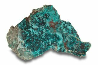 Colorful Chrysocolla and Shattuckite Section - Mexico #280107