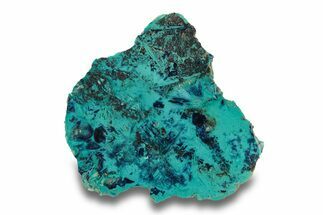 Colorful Chrysocolla and Shattuckite Section - Mexico #280133