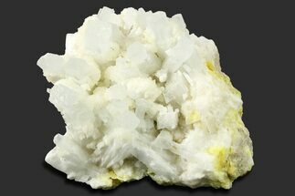 Celestine (Celestite) Crystals on Sulfur - Italy #280550