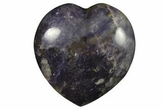 Sparkly Purple Lepidolite Heart - Madagascar #280419