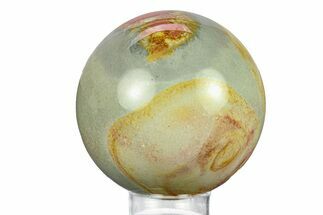 Polished Polychrome Jasper Sphere - Madagascar #280477