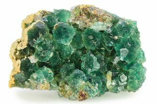 Gemmy Green Fluorite Cluster - Okorusu Mine, Namibia #281678