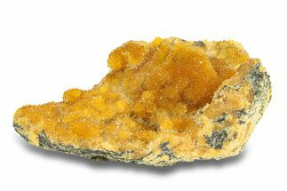 Intense Orange Calcite Crystal Cluster - Poland #282195