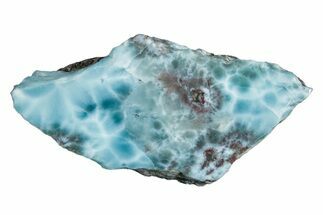 Polished Section of Larimar - Dominican Republic #282481