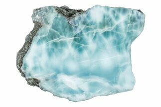 Polished Section of Larimar - Dominican Republic #282482