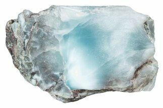 Polished Section of Larimar - Dominican Republic #282483
