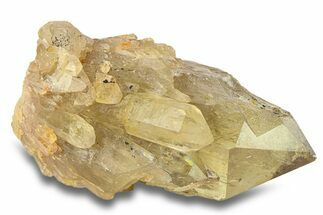 Smoky Citrine Crystal Cluster - Lwena, Congo #282893