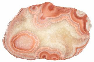 Polished Potato Agate Slice - England #283045