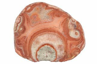 Polished Potato Agate Slice - England #283072