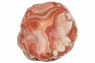 Polished Potato Agate Slice - England #283077